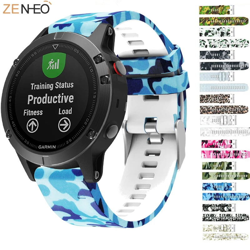 Ремешок силиконовый для Garmin Fenix 6 Pro Forerunner 935 945 22 мм|Ремешки часов| |