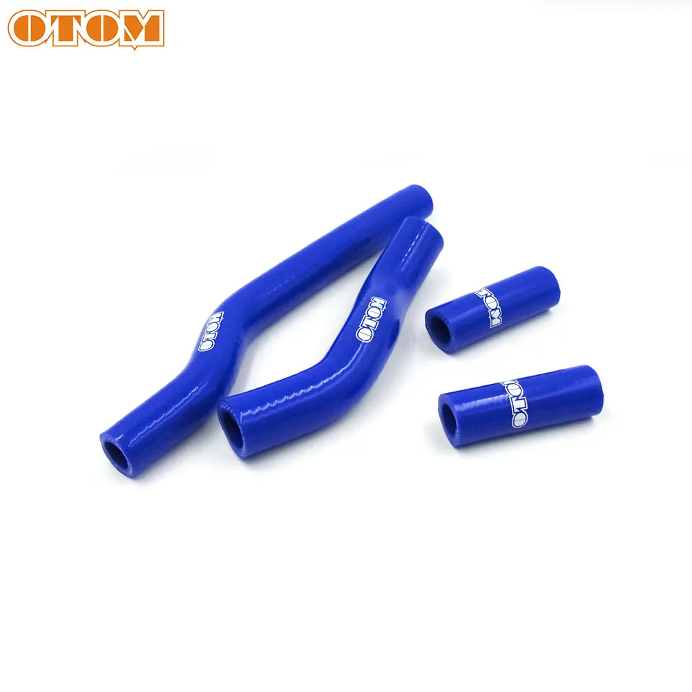 OTOM Motocross Radiator Hoses-RGM008 Blue Silica Gel Tube Water Tank Pipe For YAMAHA YZ250 YZ250X Off-Road Motorcycle Dirt Bike |