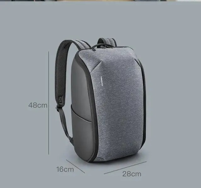 Dark Gray Модный мужской рюкзак, многофункциональный рюкзак для ноутбука, рюкзак Mochilas, мужской рюкзак, противоугонная школьная сумка для подростков - Цвет: Dark Gray