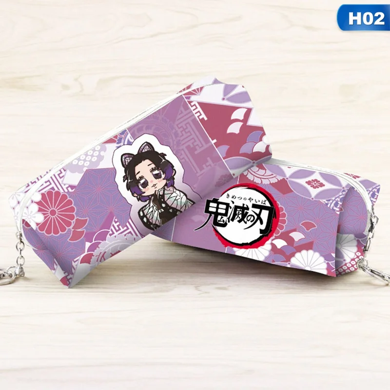 

1PC Student Storage Pen Bag Japan Anime Demon Slayer: Kimetsu No Yaiba Kamado Nezuko Pencil Case For Office Cosmetic Cases
