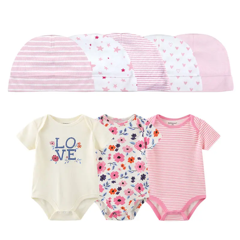 Рисунок 2 - Милые летние боди для малышей 0-6 месяцев + шапки