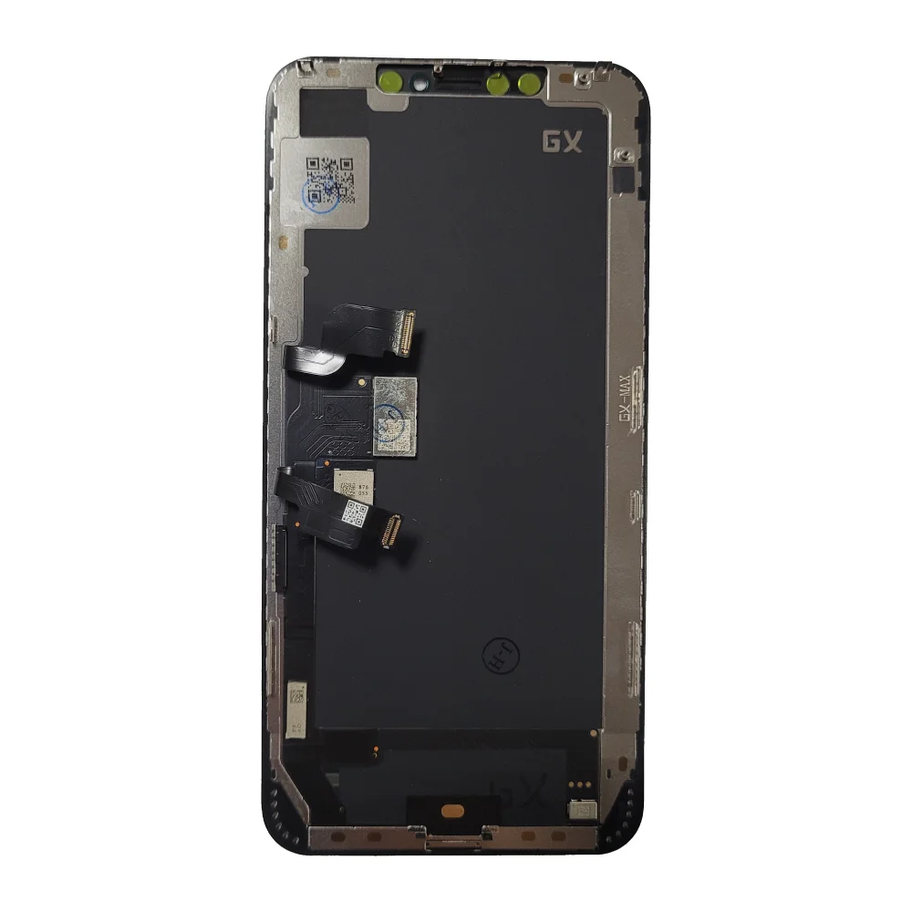 Pantalla OLED AAA +++ GX para iPhone XS MAX, montaje de repuesto, digitalizador t&aacute;ctil, reparaci&oacute;n, Regalos gratis, 5 uds.-1