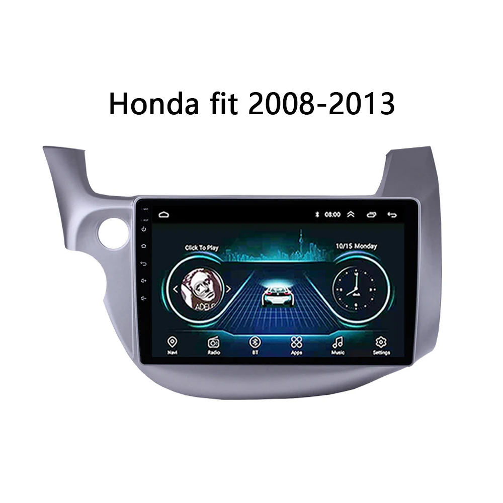 Автомагнитола для HONDA FIT JAZZ 2007 2008 2013 автомагнитола GPS навигация поддержка bose Carplay FM