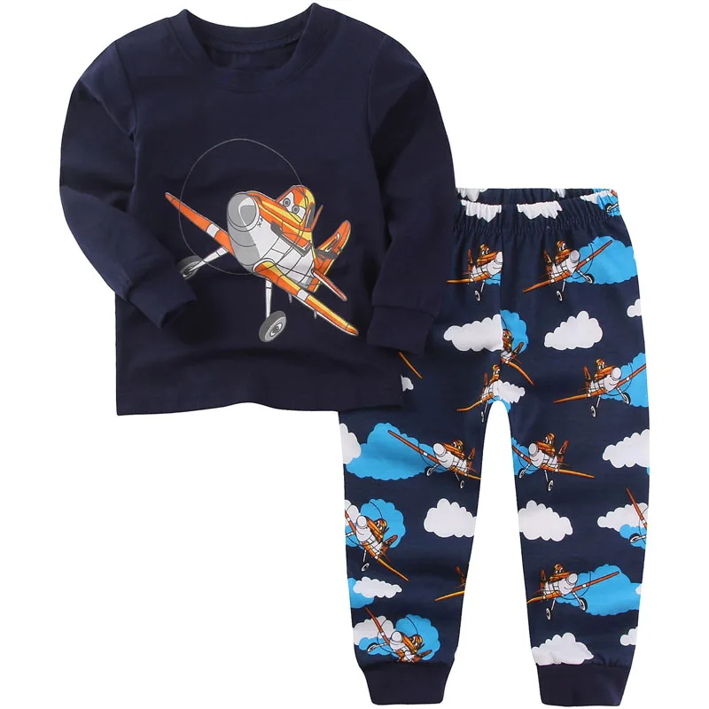 TZ7108 pyjama enfant Детский пижамный комплект; Пижама для мальчиков с Микки Маусом; Рождественская Пижама для маленьких мальчиков; детские пижамы; домашние наборы для малышей; одежда для сна - Цвет: TZ7108 pyjama enfant