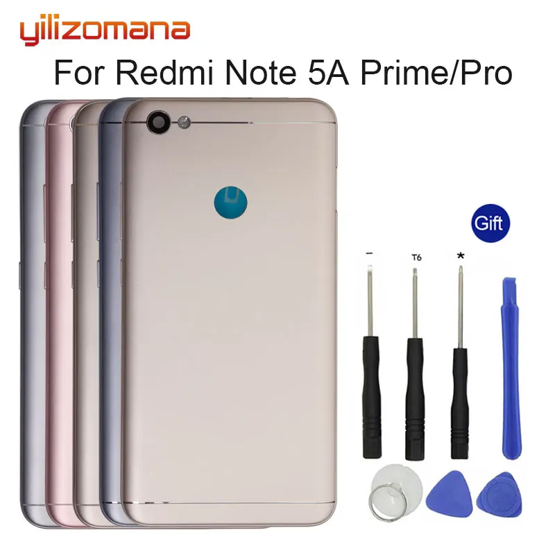YILIZOMANA Back Cover Battery Housing For Xiaomi Redmi Note 5A Prime/Pro Rear Door Case + Tools | Мобильные телефоны и