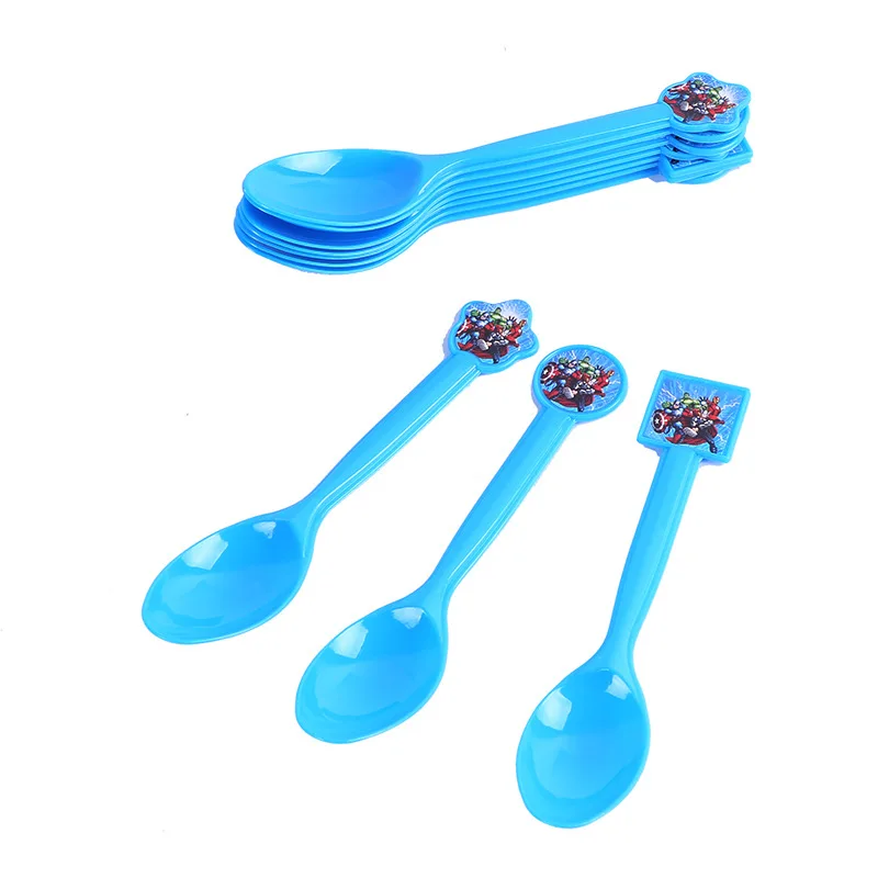 Disney Marvel Мстители украшения для дня рождения детский плакат принадлежности