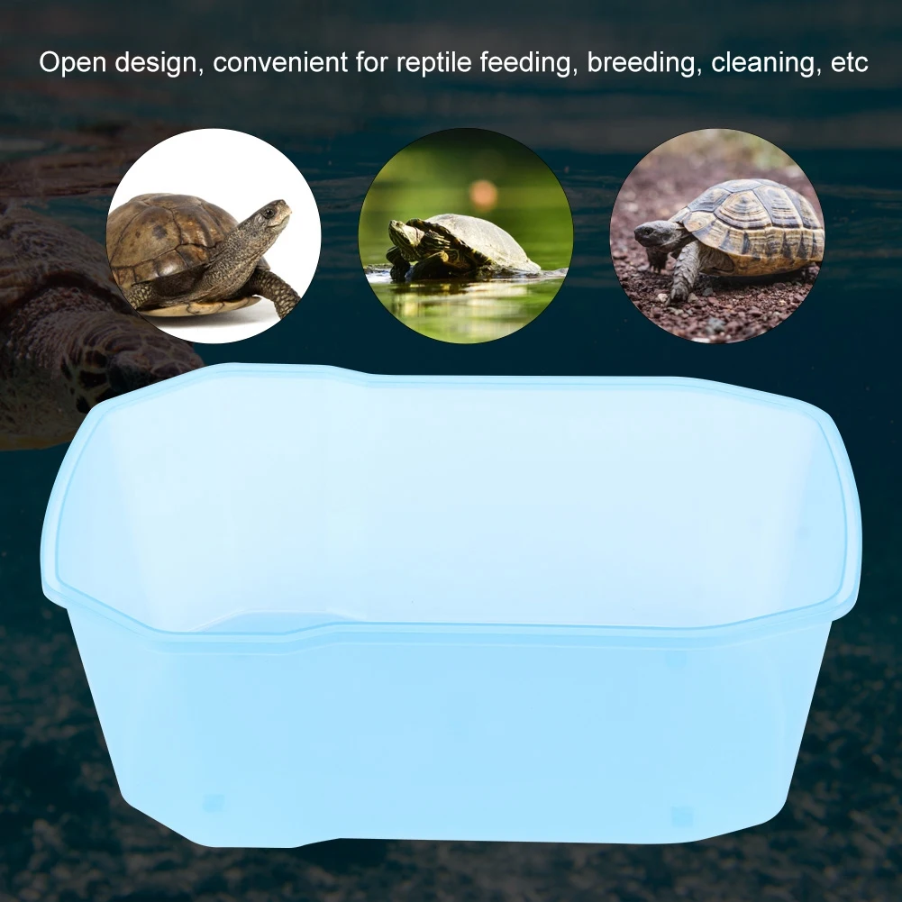 Портативная открытая пластиковая аквариумная рептилия коробка для разведения