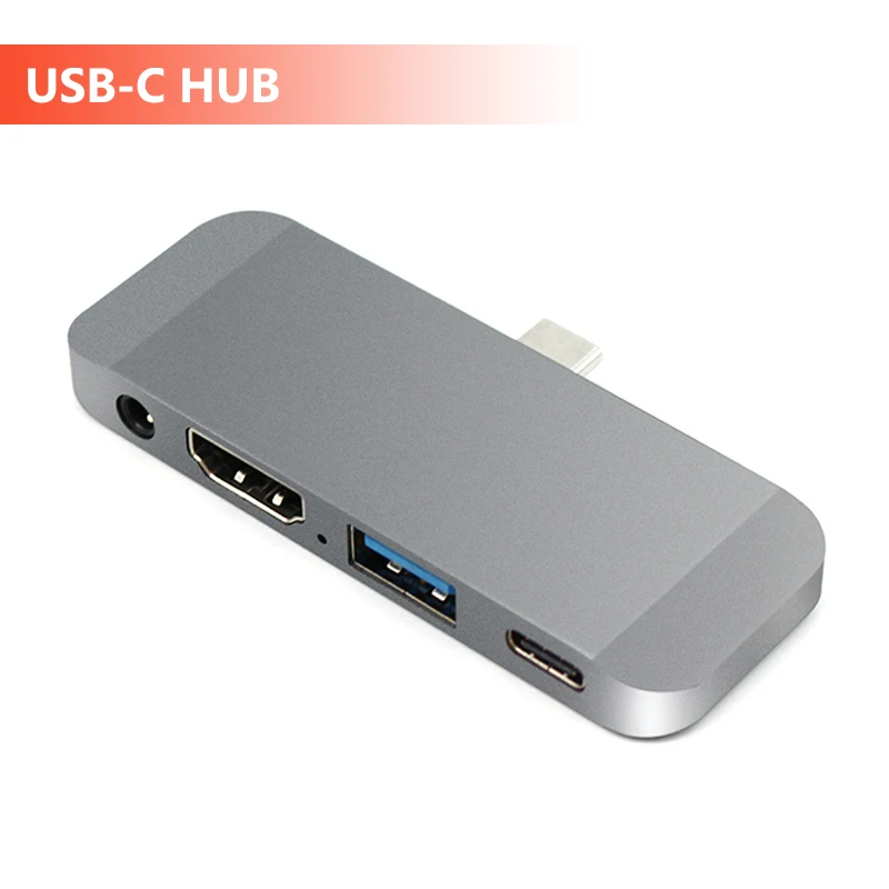 Type C концентратор USB PD Зарядка 4K HDMI 3 0 5 мм Аудио для samsung Galaxy Note10 + 2019 iPad