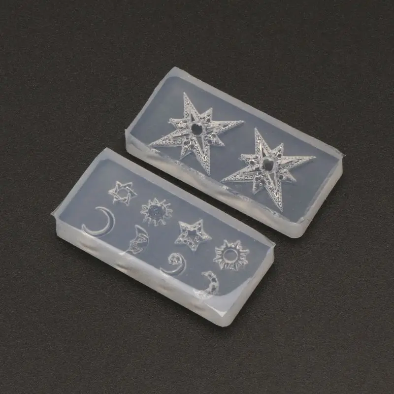 Мини Размер луна звезды солнце смола для ювелирных изделий | Украшения и