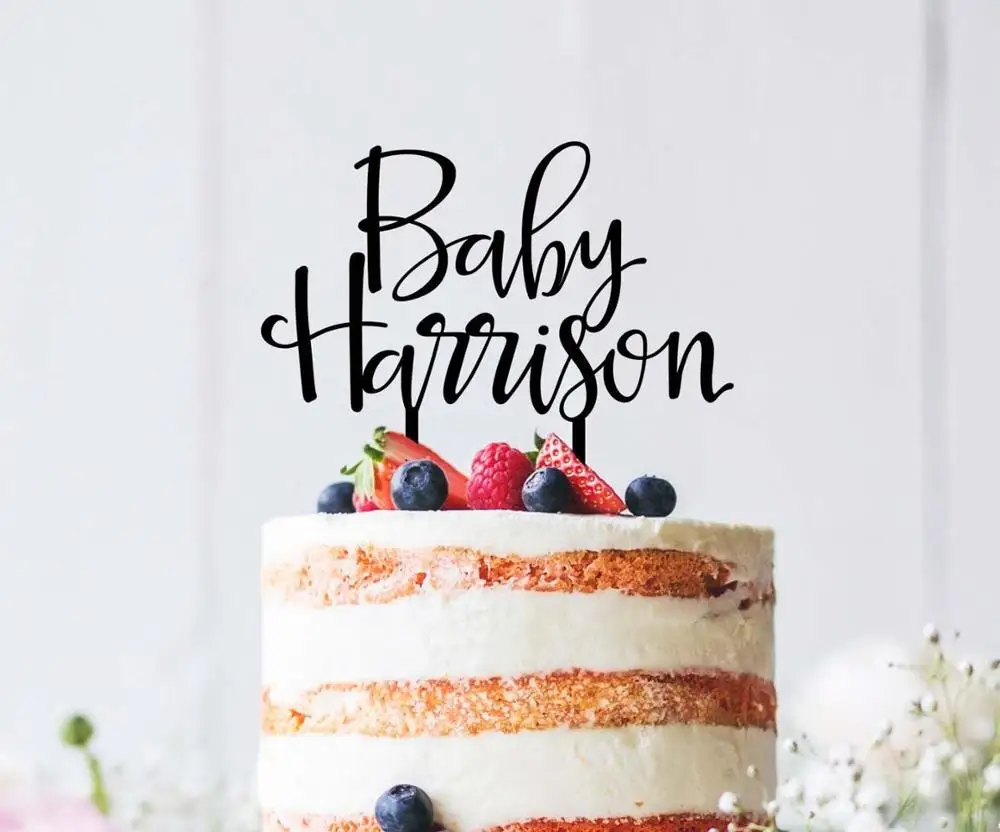 Персонализированные детские топперы для торта индивидуальные торта|Товары