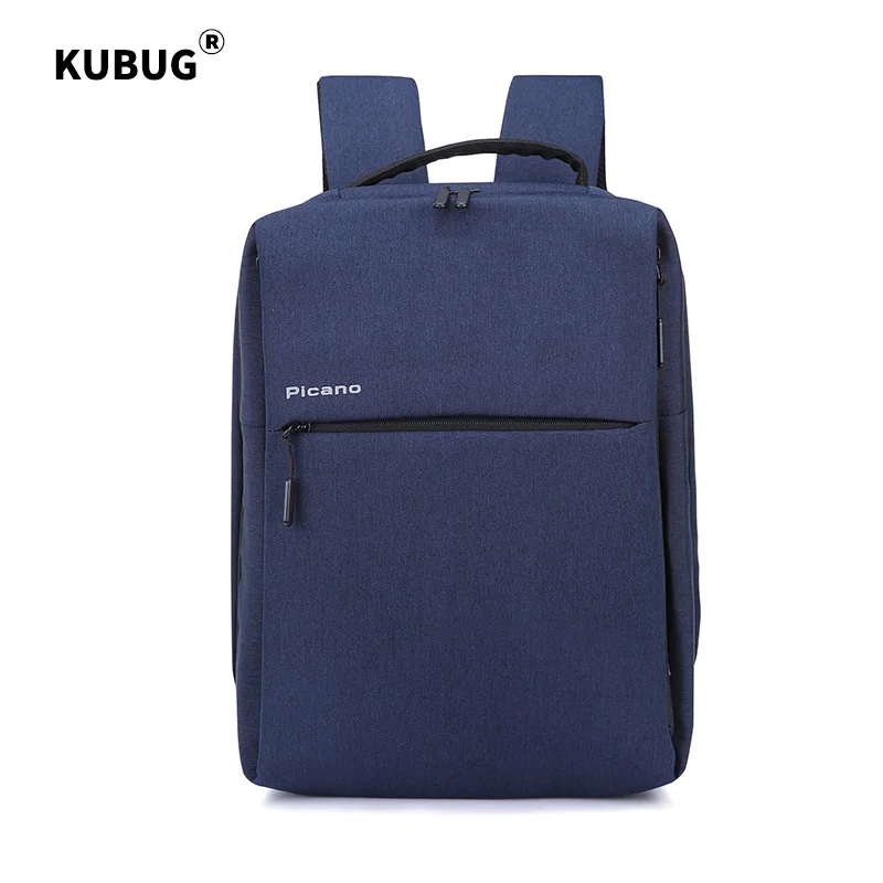 KUBUG School Bag for Men Women Teenage Boy College Backpack 14 inch Laptop Travel Bags Minimalism Multi-Layers