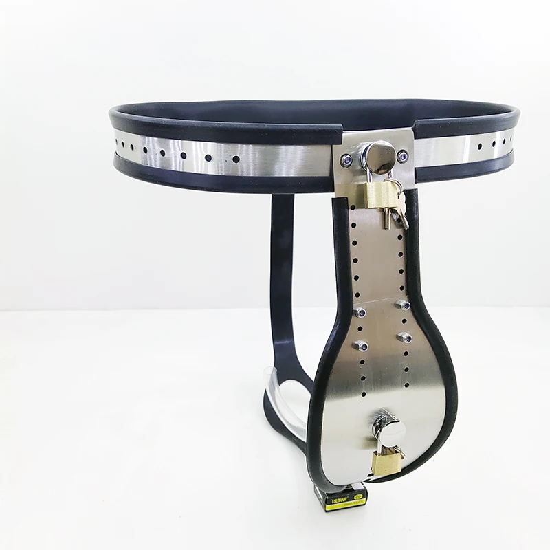 Мужской Пояс верности из нержавеющей стали брюки с металлической клеткой для