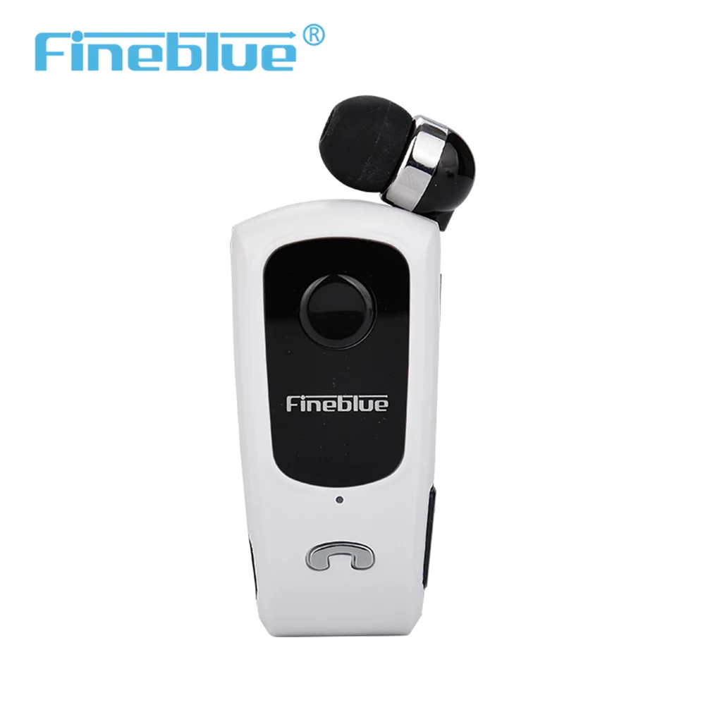 FineBlue F920 мини беспроводные Bluetooth наушники V4.0 гарнитура звонки напоминают вибрацию носить Клип Спорт Бег Наушники Hands Free - Цвет: White
