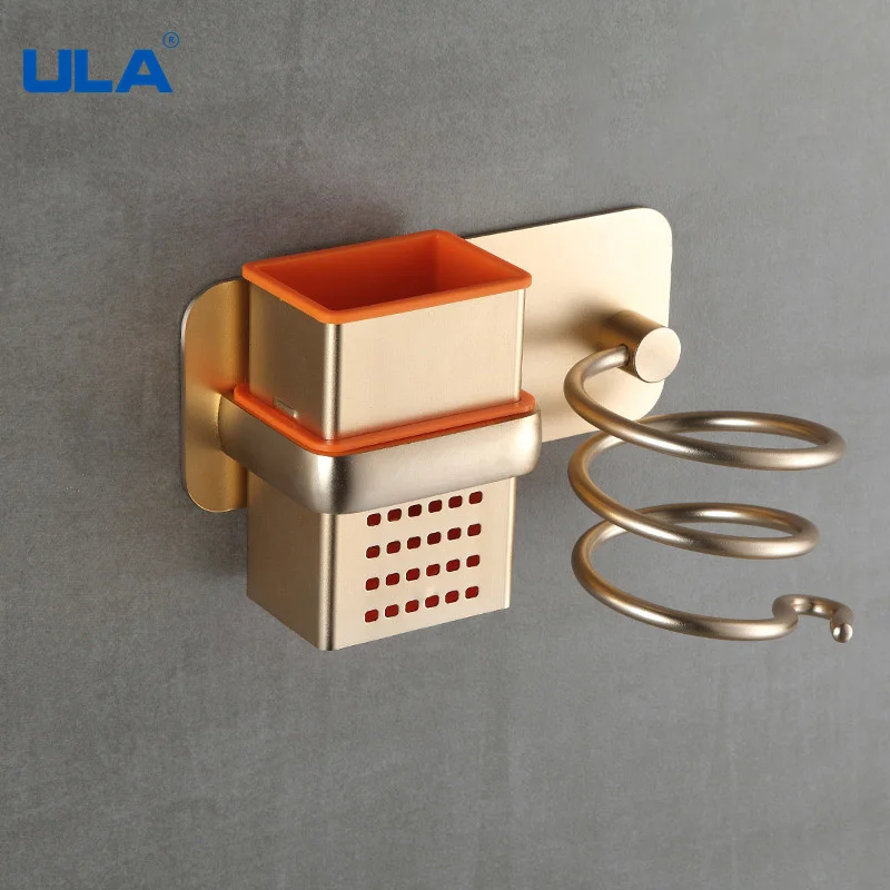 Настенная полка-держатель для сушилки волос | Обустройство дома