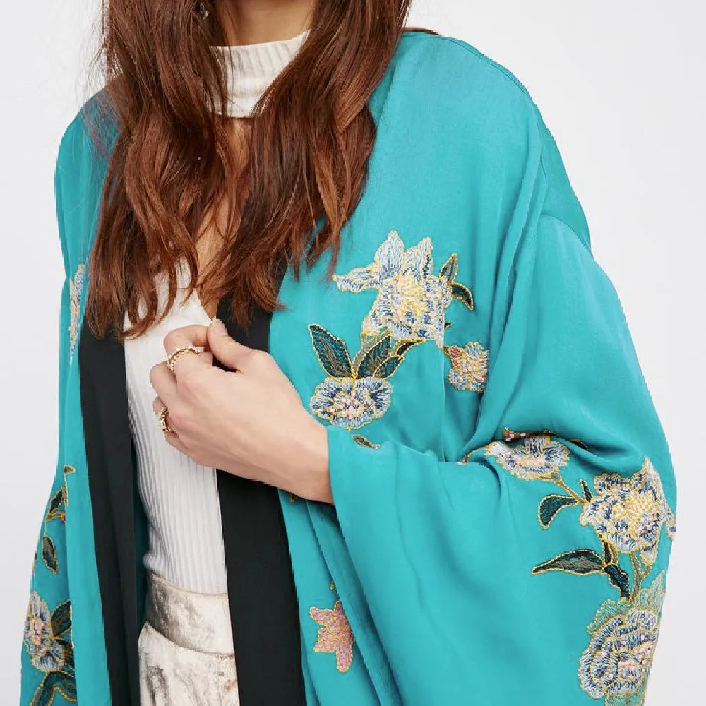 Богемный чехол с вышивкой сексуальное летнее пляжное платье Пляжная туника