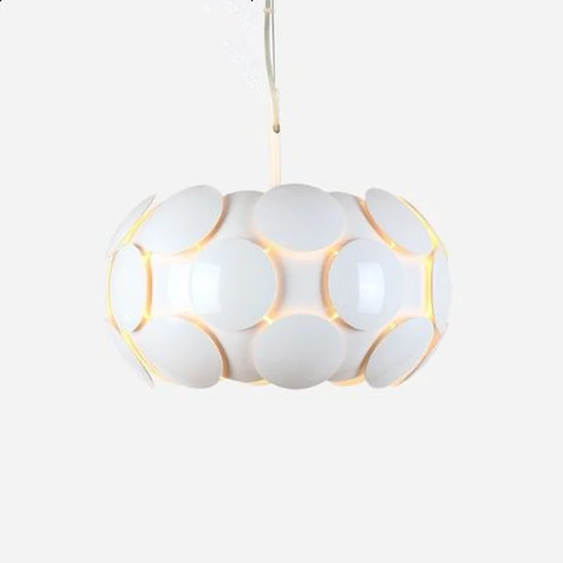 Современная светодиодная подвесная люстра в виде сосновых конусов круглый