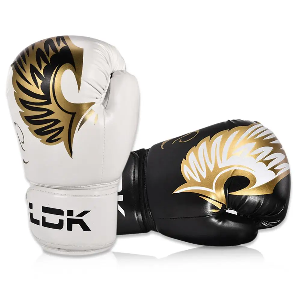 

MMA Boxing Gloves Fierce Fighting Boxing Sports Leather Gloves PU Karate Muay Boxing Gloves Free Fight Training Adults Kid Tool