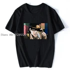 Летняя новая футболка Harajuku JOJO с круглым вырезом и принтом, Повседневная модная уличная одежда с короткими рукавами, футболки