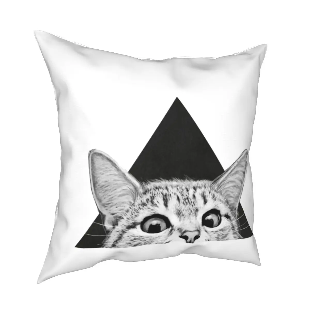 

Вы спите, пока квадратная наволочка полиэстер милый черный с капюшоном «Китти Кэт» подушка для влюбленных крышка креативный Декор наволочк...