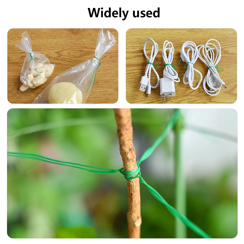 Multifunctional Garden Strapping Climbing cane fixed line Reusable Flower Plant Support Strap Tie Home Improvement Cable Ties images - 6