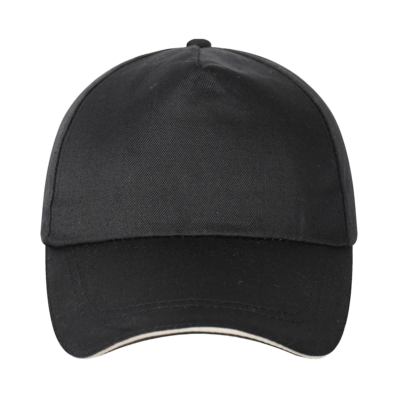 Бейсболка с логотипом сделай сам хлопок Кепка принтом текста фото дизайном