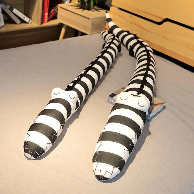 180 см/200 см имитация забавный Крокодил плюшевая игрушка Мягкий Мультфильм