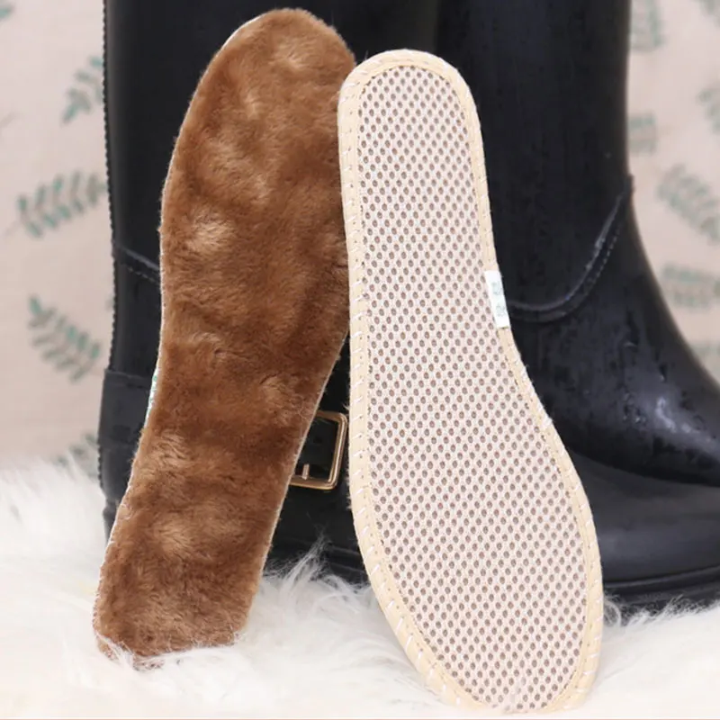 Зимние Стельки С Подогревом 1 пара уплотненные антихолодные стельки из смесовой