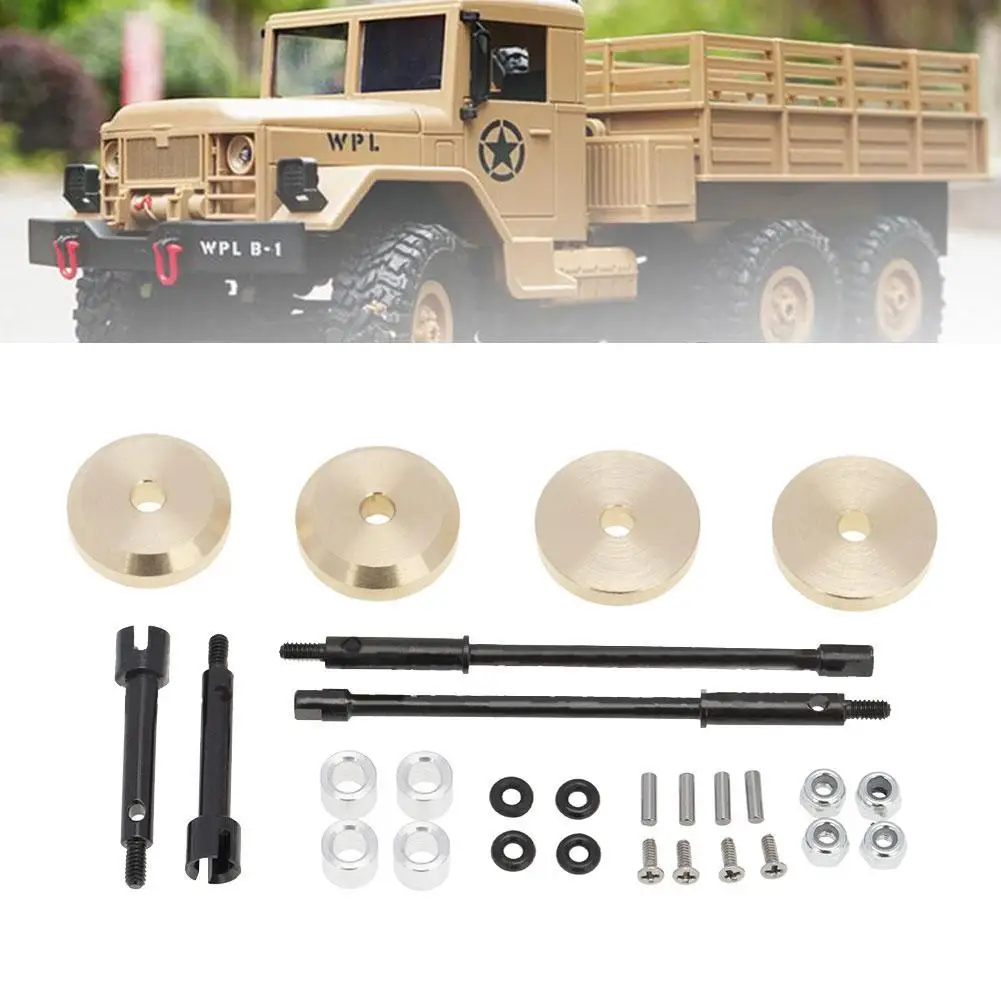 

4MM Axial SCX24 90081 Brass Counterweight, Used For Widening And Widening Bushings, Spare Upgrade Axles Part Wheel L6S0