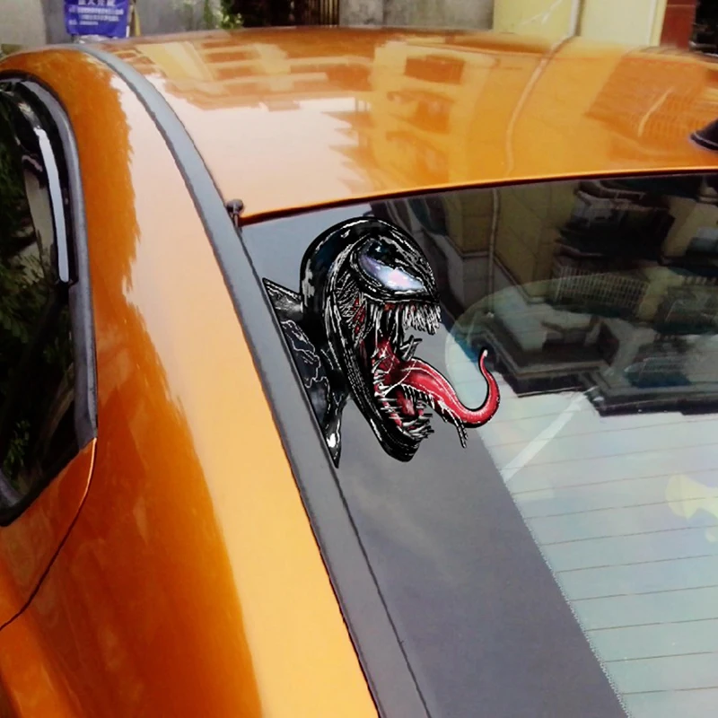 Personality Venom Auto Fashion Car Stickers Decal Vinyl Reflective Custom Body Rear Windshield Tuning Styling Apply To | Автомобили и