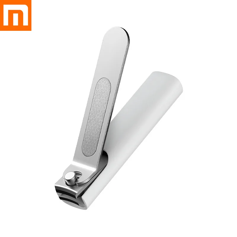 Кусачки для ногтей из нержавеющей стали Xiaomi Mijia с крышкой от брызг триммер