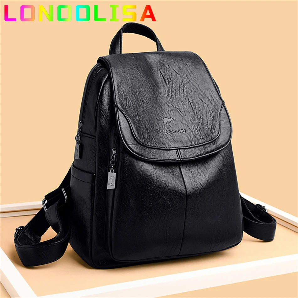 S For Girls Sac A Dos Casual Daypack Black Vintage Female Ba