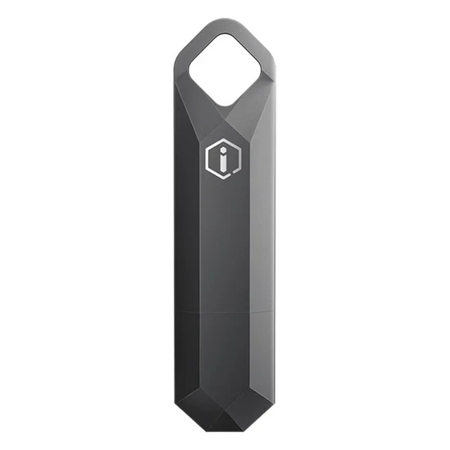 Black Новинка, Xiaomi IQUNIX Aomr2, металлический u-диск, 420 м/с, высокая скорость чтения, Usb 3,0, SSD, уровень производительности, алюминиевый сплав, чехол, портативный u-диск - Цвет: Black
