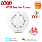 Система пожарной безопасности Tuya, Wi-Fi детектор дыма для дома
