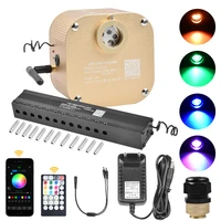 bluetooth 16w twinkle fiber optic light engine with shooting meteor effect