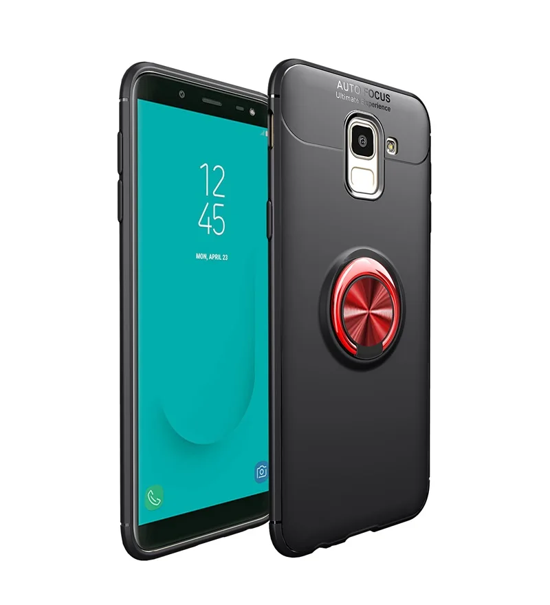Чехол J6 для samsung Galaxy J6 Prime чехол Роскошный противоударный бампер Защита для samsung J6 Plus задняя оболочка