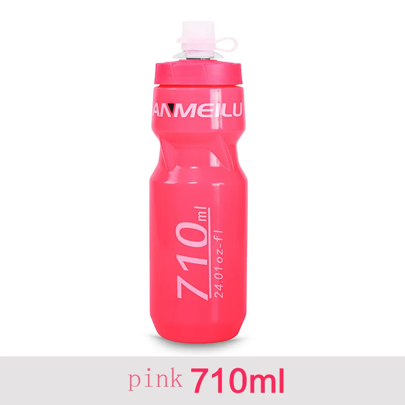 

610ML 710ML Mountain Bike Bicycle Cycling Water Drink Bottler Outdoor Sports Plastic Portable Kettle Water Bottle Drinkware