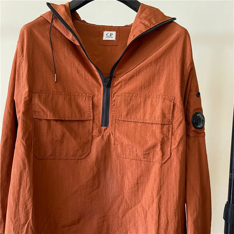 

2021 New Korean Casual Metal Nylon Jacket CP 1:1 high copy