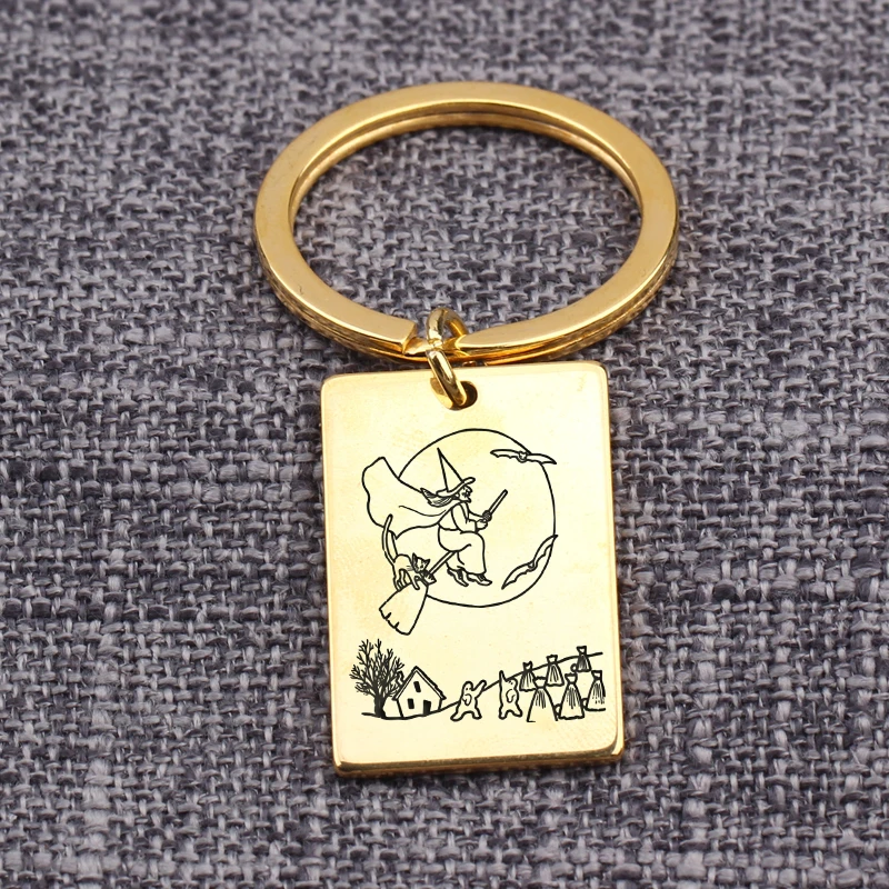 Держатель для ключей на Хэллоуин аксессуары милый кулон подарок друзей забавные