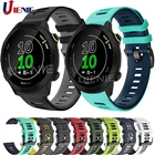 Силиконовый ремешок для наручных часов 20 мм для Garmin Forerunner 158 245 245M Vivoactive 3, ремешок для наручных часов, спортивный браслет для пришителя SQ