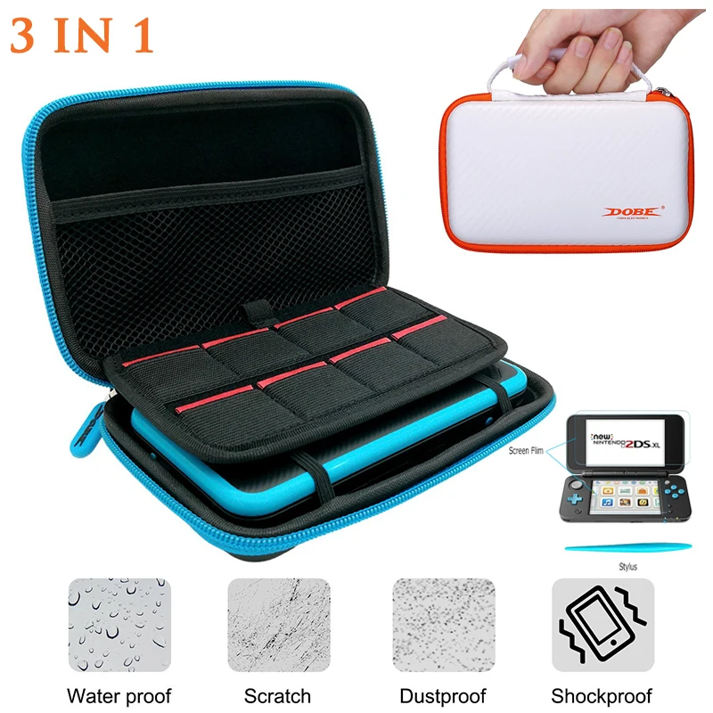 Портативный чехол EVA сумка для хранения дорожный футляр Nintend New 2dsll/XL игровой