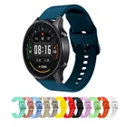 Ремешок силиконовый для Xiaomi Watch, цветной спортивный браслет для Huami Amazfit GTR 2 2E, 47 мм, 22 мм