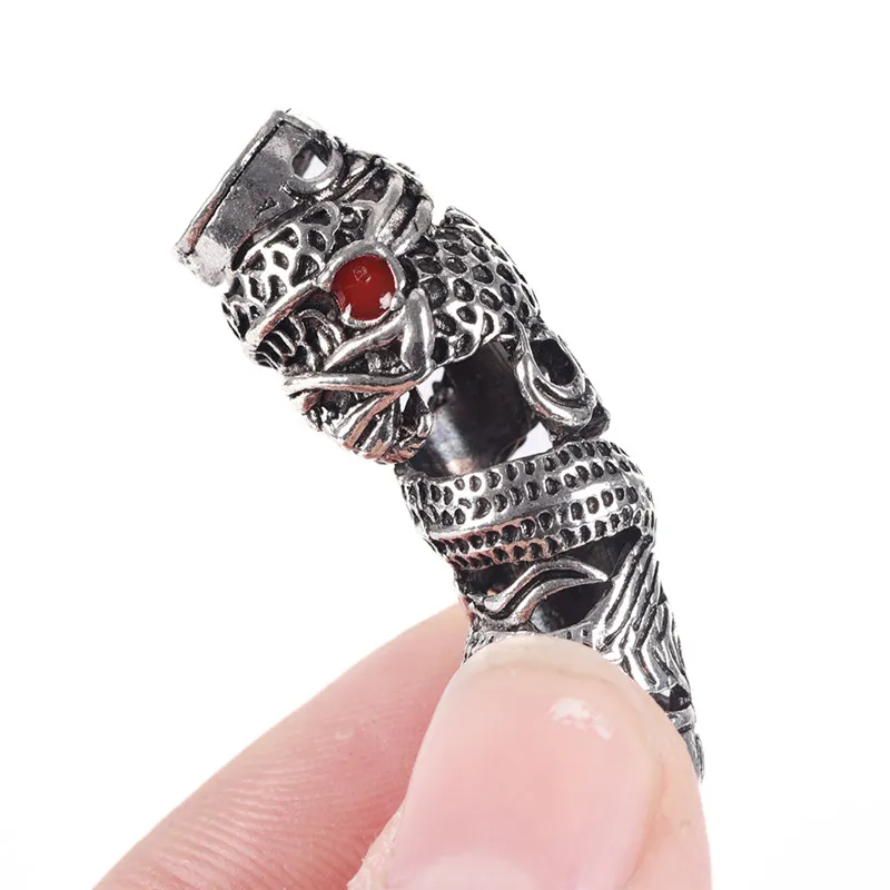 Серебристые бусины для плетения декоративная манжета волос в виде дреды заколки