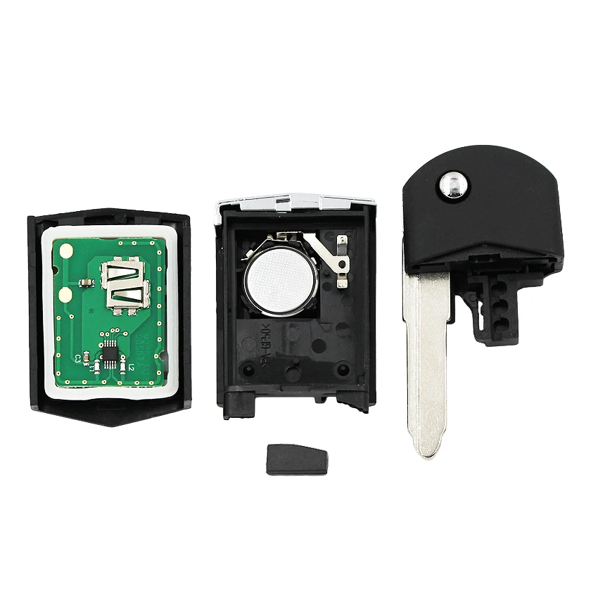 3 + 1/4 Кнопка Складной флип дистанционный ключ-брелок от машины FSK 313 8 MHZ 4D63 80 бит чип