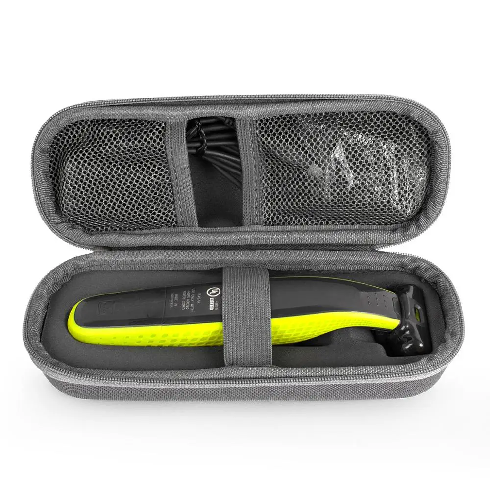 Чехол QSHAVE для путешествий жесткий Гибридный Электрический триммер с одним