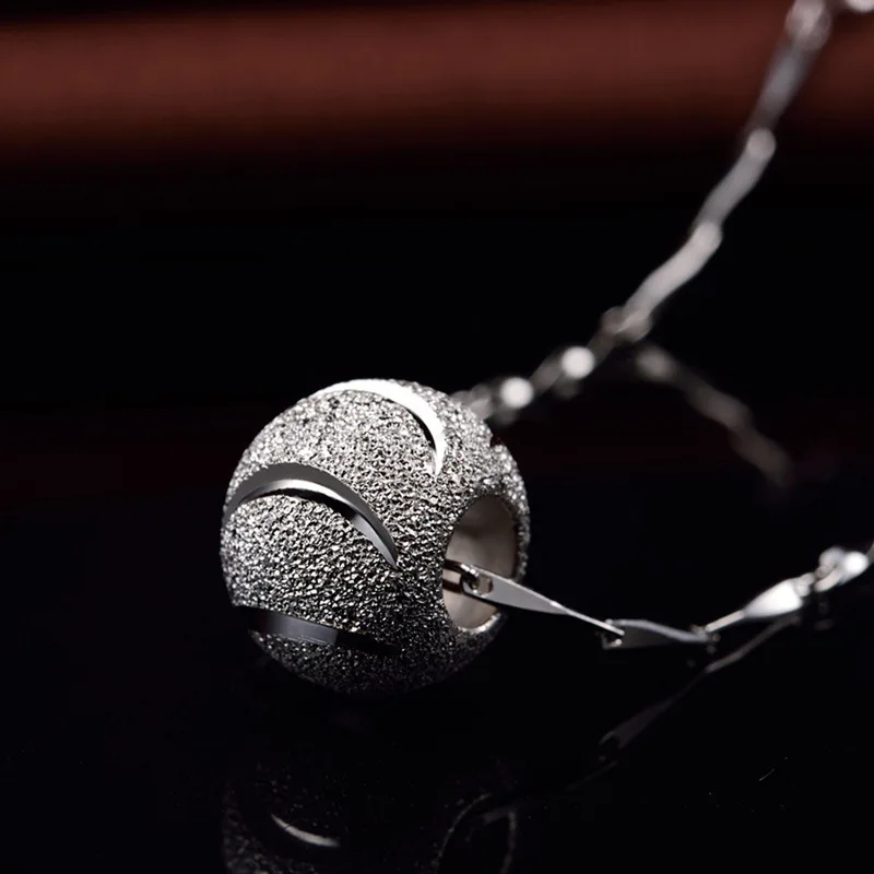 

Factory direct sales Korean pendant simple personality 925 sterling silver necklace women fashion jewelry accessories
