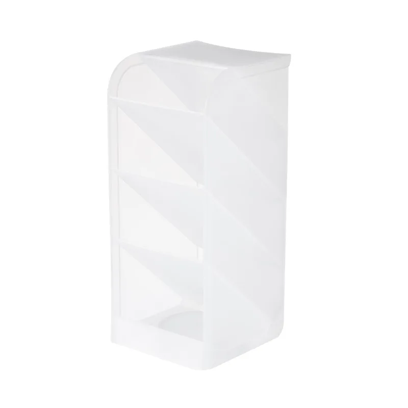

Inserted Pen Holder Female Personality Transparent Student Desktop Multi-functional Grid Creative Large Capacity Storage Box