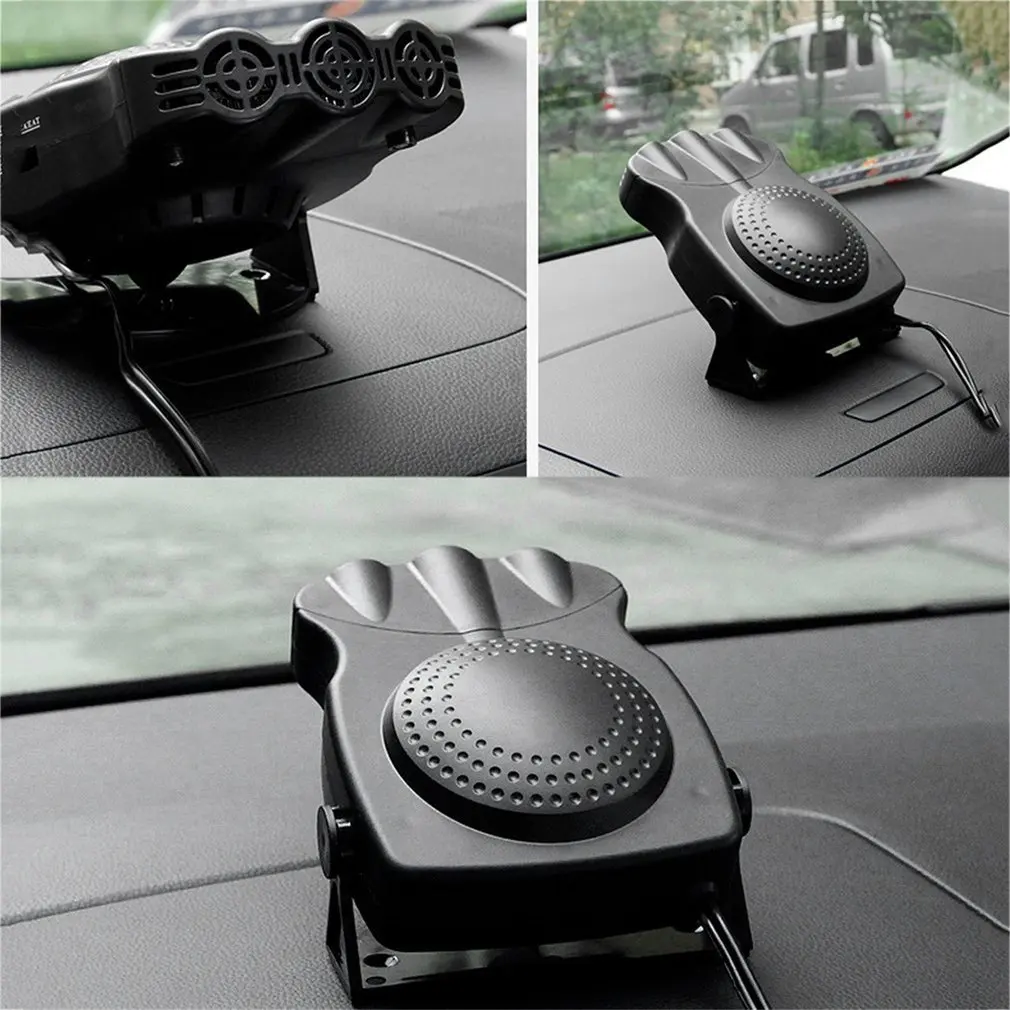 12V 150W автомобильный обогреватель Портативный 2 в 1 Отопление Вентилятор охлаждения автомобиля сушилка лобовое стекло Demister с выдвижной ручкой