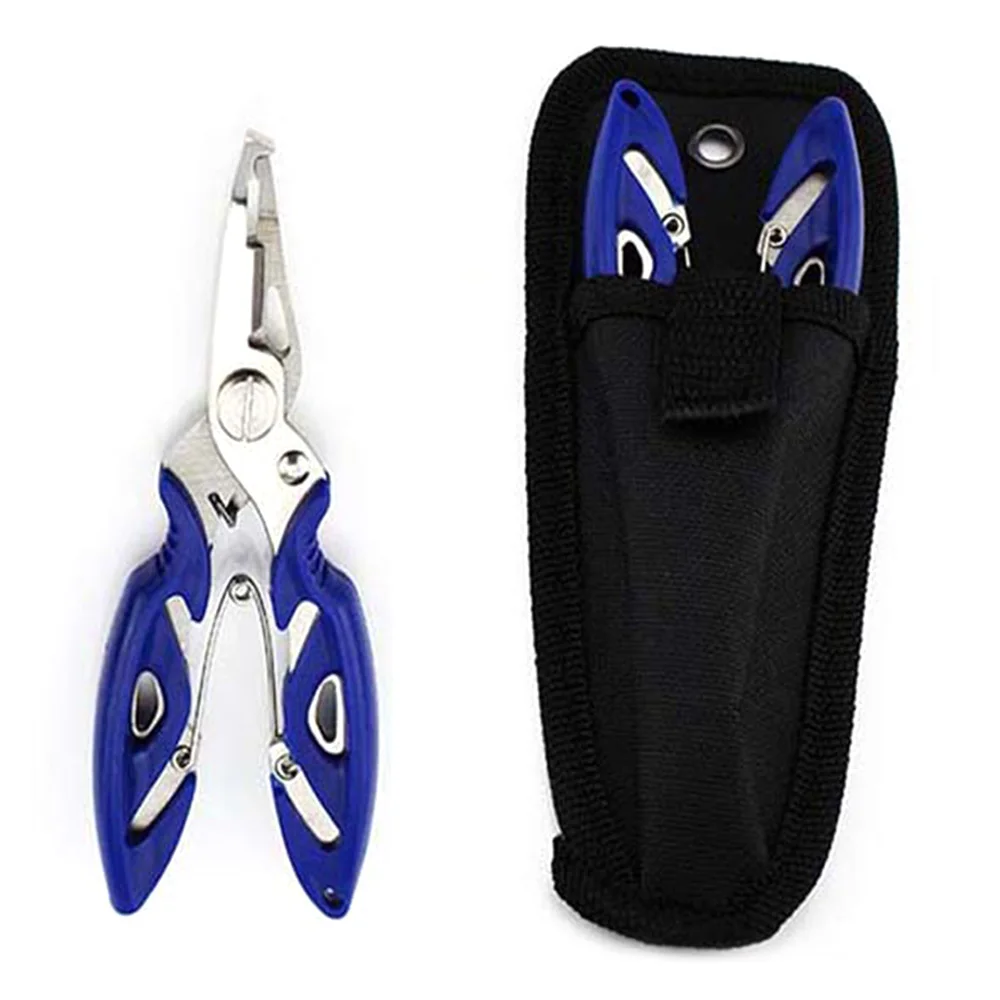 

Stainless Steel Fishing Plier Scissor Braid Line Lure Cutter Hook Remover Tackle Tool Cutting Fish Use Tongs Multifunction Sciss
