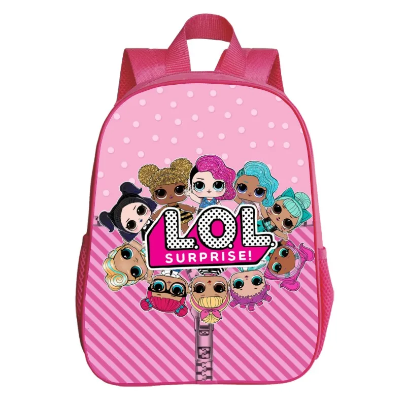 Детские школьные сумки с героями мультфильмов LOL Surprise Dolls рюкзаки принтом для