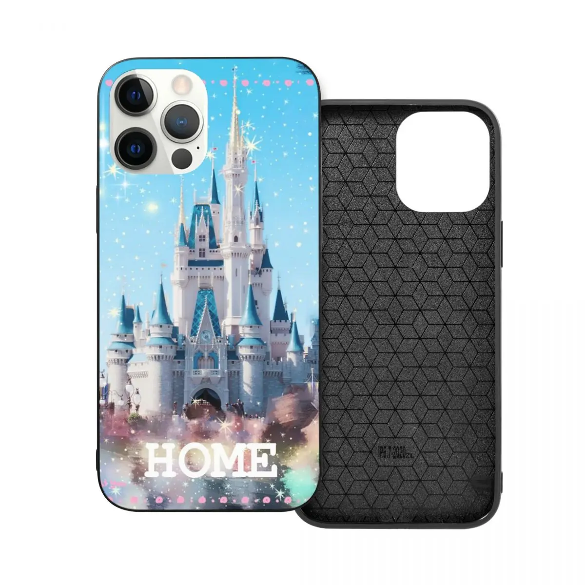 

HOME PC Glass TPU Phone Case for iPhone 13 12 11 Xs Xr X Pro Max Mini 7 8 Se2 Plus 6 6S